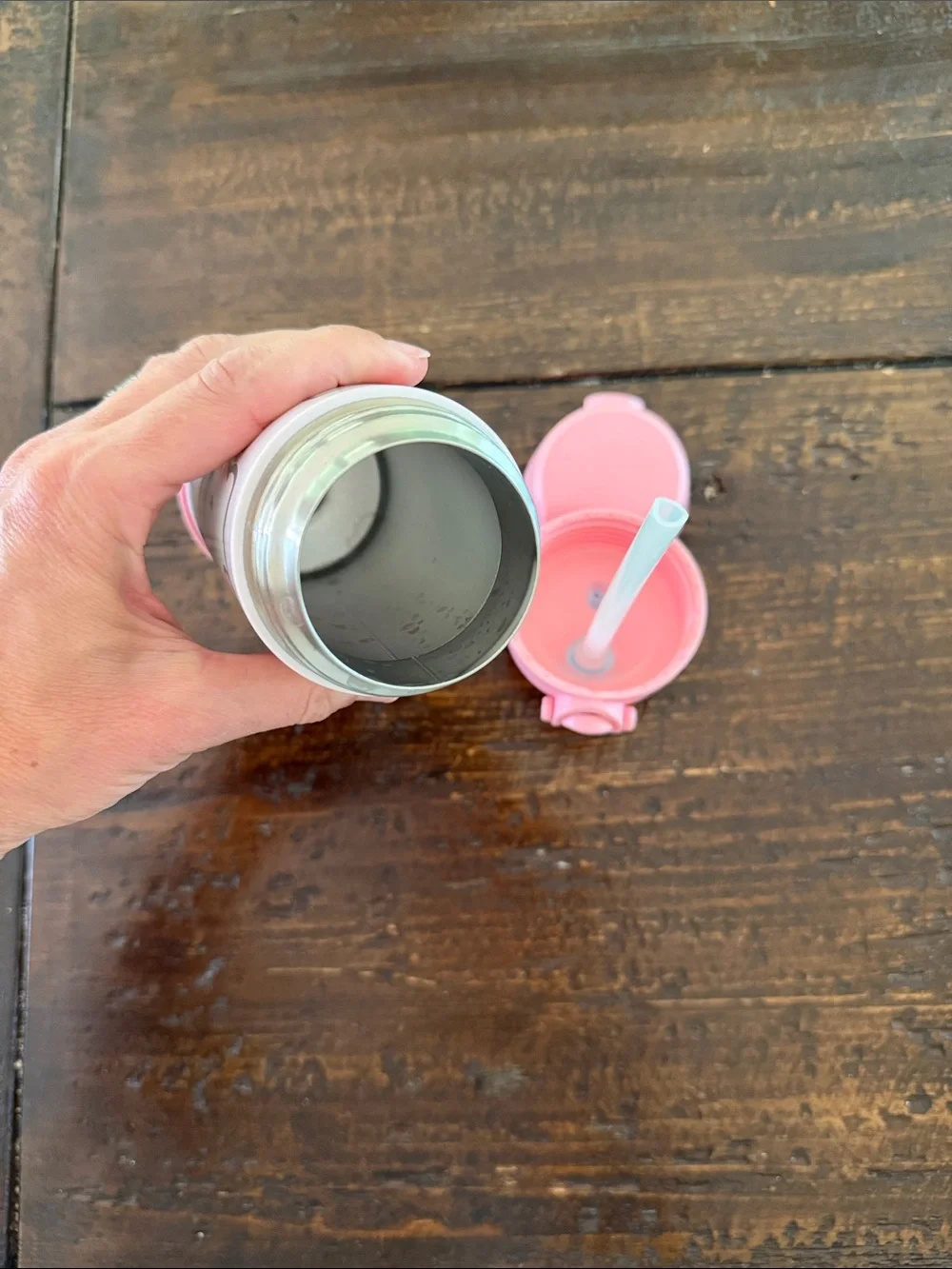 Pottery Barn Kids Pink Hello Kitty Stainless Steel Water Bottle